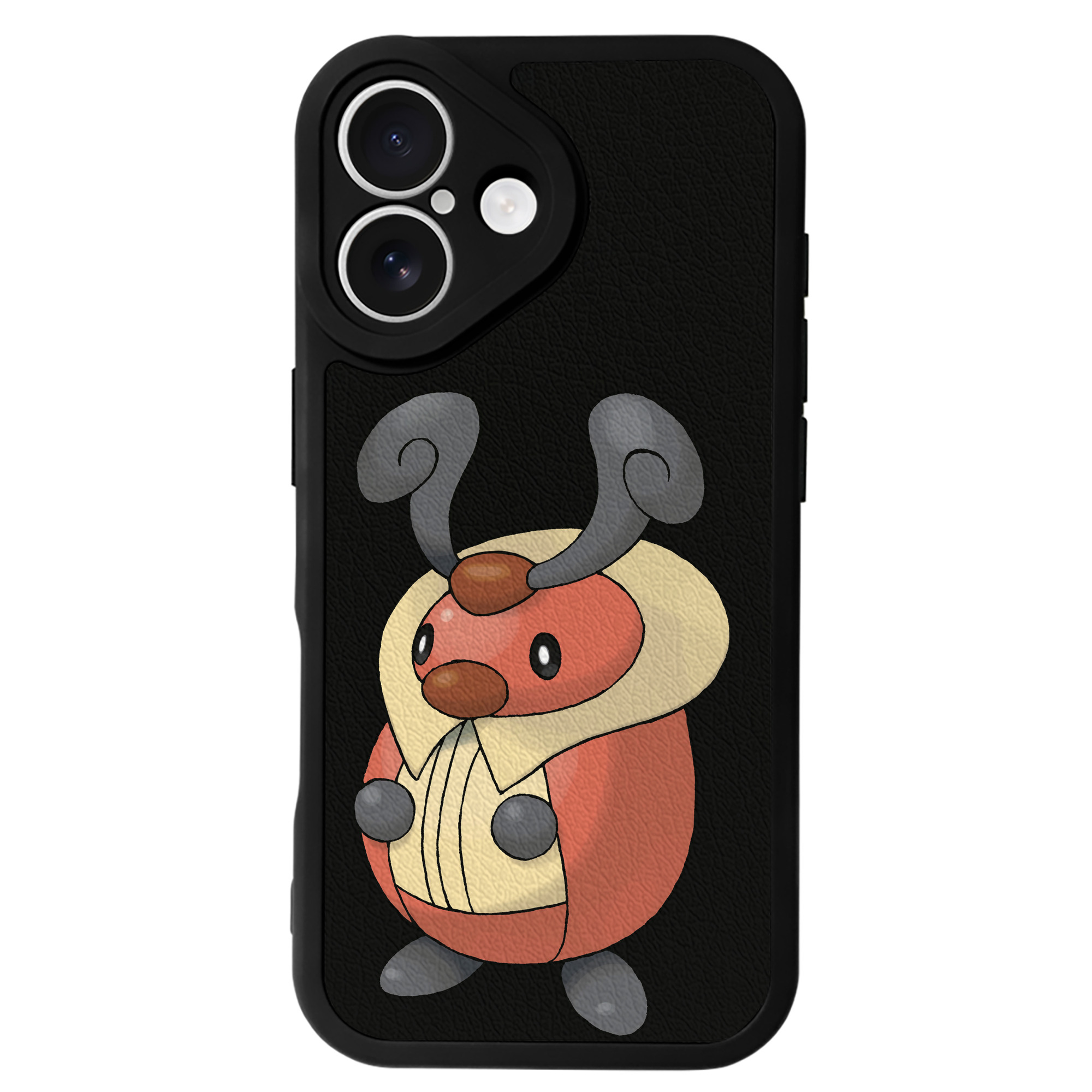 （画像用） ポケットモンスター Pokémon 【iPhone 16シリーズ対応】シリコンスマホケース（レザー調） 材質：シリコン